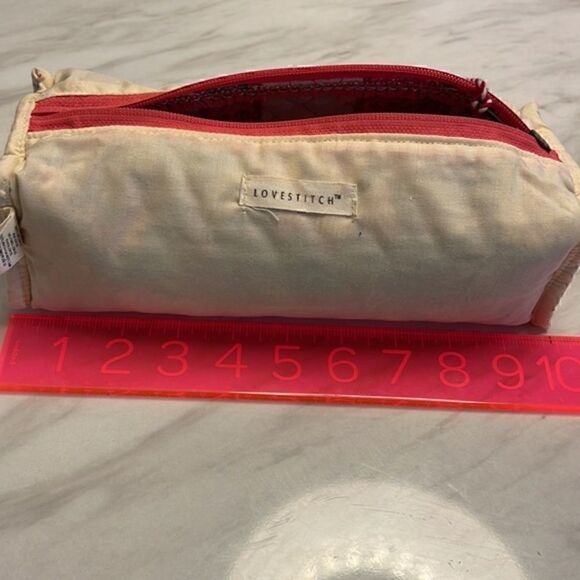 Love Stich Boho Colorful Pom Pom Tassels Accessory Bag - Picture 11 of 11